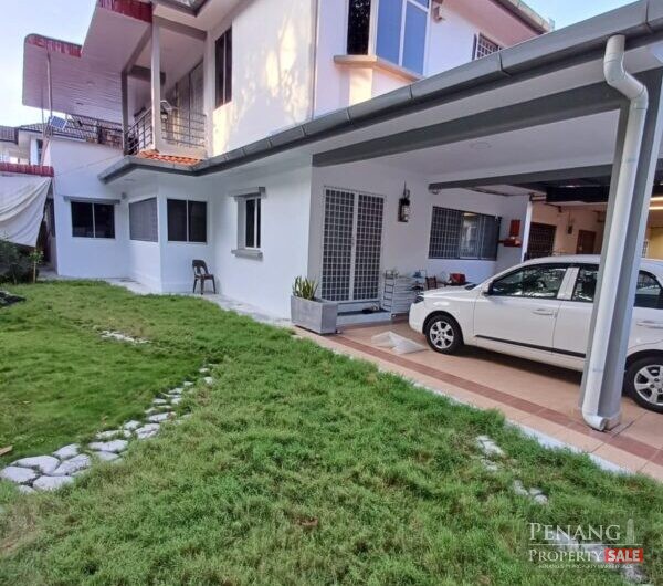 Persiaran Kelicap Sungai Ara Double Storey Terrace Corner Penang