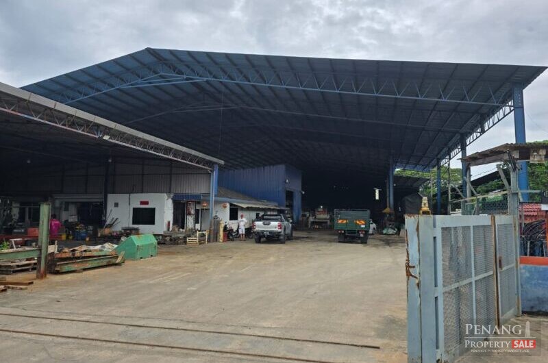 WELL EQUIPPED INDUSTRIAL WAREHOUSE @ KAMPUNG SELAMAT, TASEK GELUGOR FOR RENT