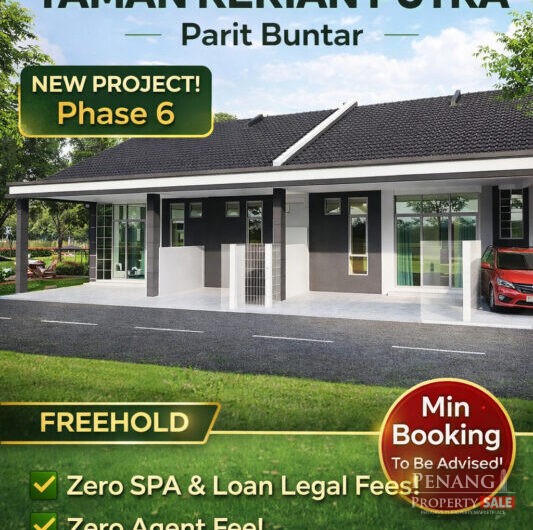 1-storey Terrace Taman Kerian Putra (Parit Buntar)