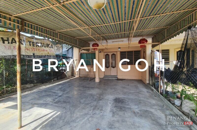 Single Storey Terrace Near Jelutong Market, Lam Wah Ee Hospital, Penang Bridge