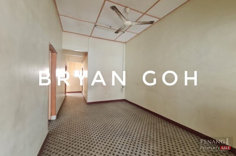 Single Storey Terrace Near Jelutong Market, Lam Wah Ee Hospital, Penang Bridge