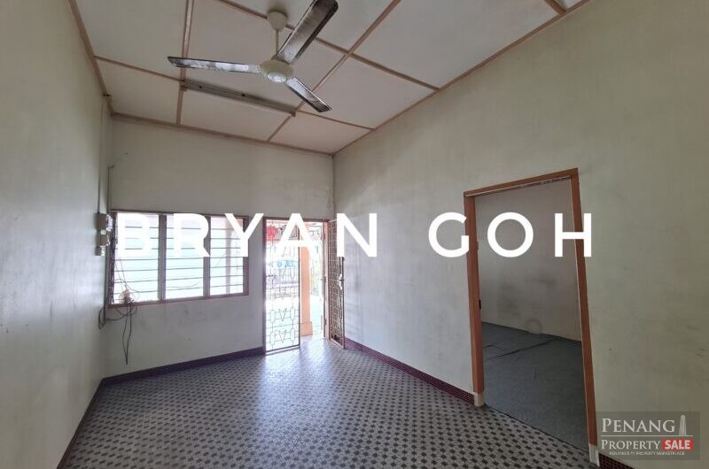 Single Storey Terrace Near Jelutong Market, Lam Wah Ee Hospital, Penang Bridge