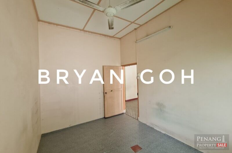 Single Storey Terrace Near Jelutong Market, Lam Wah Ee Hospital, Penang Bridge