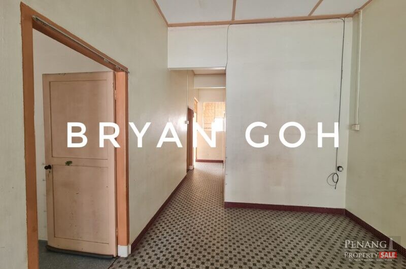 Single Storey Terrace Near Jelutong Market, Lam Wah Ee Hospital, Penang Bridge