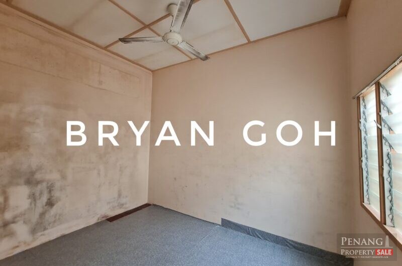 Single Storey Terrace Near Jelutong Market, Lam Wah Ee Hospital, Penang Bridge