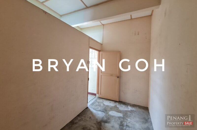 Single Storey Terrace Near Jelutong Market, Lam Wah Ee Hospital, Penang Bridge