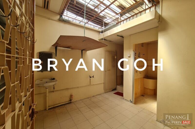 Single Storey Terrace Near Jelutong Market, Lam Wah Ee Hospital, Penang Bridge