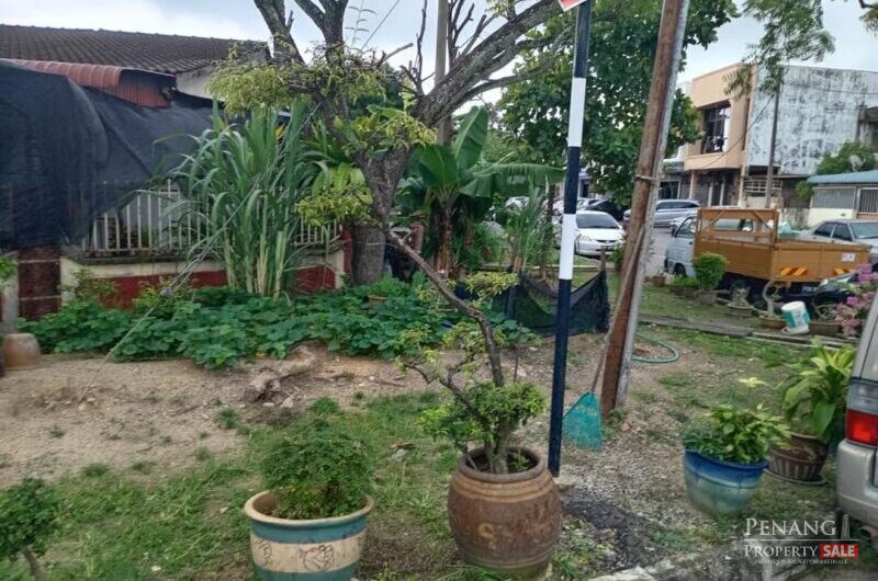For Sale 1 Storey Terrace House End Lot Taman Kimsar Perai Butterworth 13700 Pulau Pinang