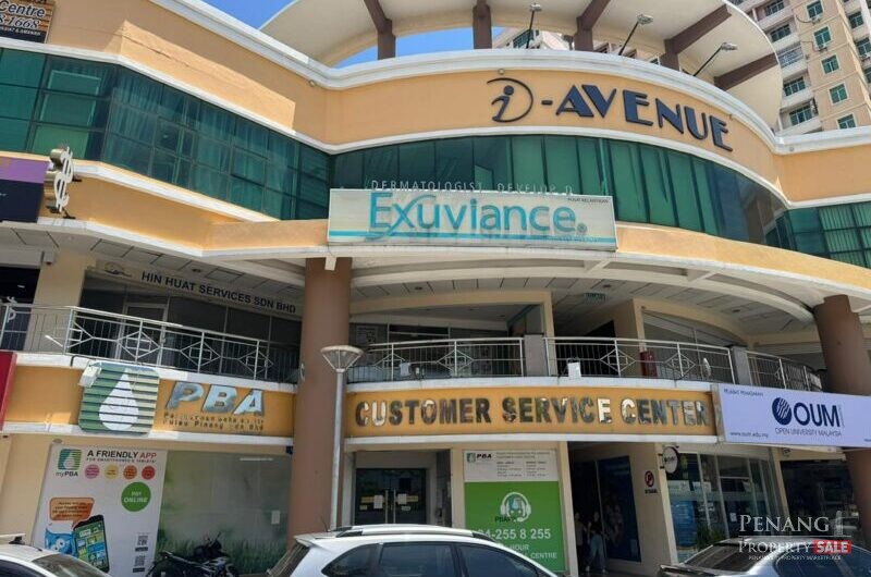 For sale 1 Avenue Retail Ofice Shoplot Bukit Jambul Bayan Lepas 11900 Pulau Pinang