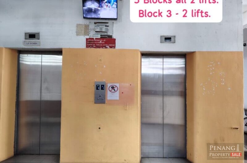 For Sale Pangsapuri Pelangi Lintang Macallum Georgetown Pulau Pinang