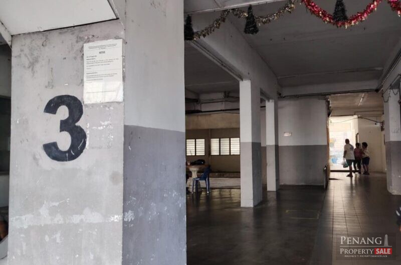 For Sale Pangsapuri Pelangi Lintang Macallum Georgetown Pulau Pinang