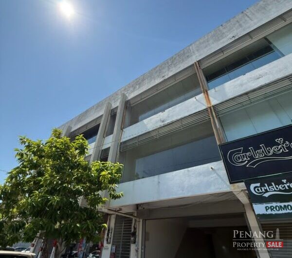 For Rent 3 Storey Shoplot pusat Perniagaan Raja Uda Butterworth Pulau Pinang