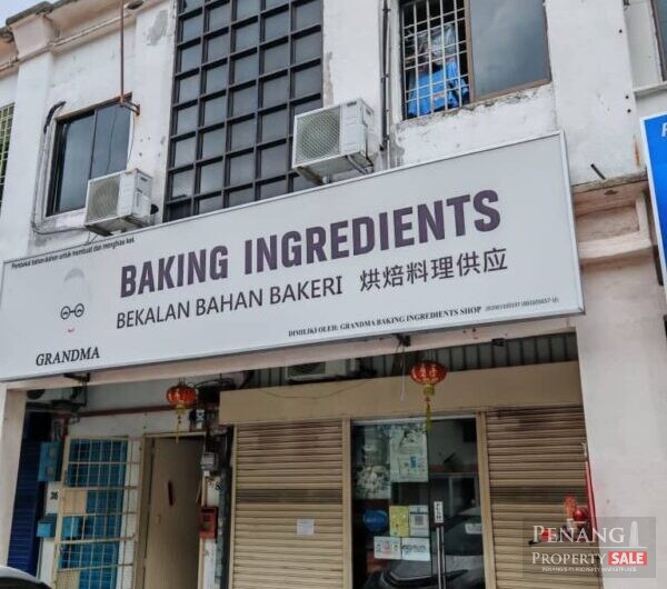 For Sale 2 Storey Shoplot Sungai Dua Gelugor 11700 Pulau Pinang