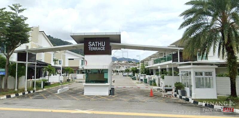 FOR SALE : 2-Storey -Sathu Terraces @ One Residence at Lorong Rajawali Sungai Ara,Bayan Lepas  Penang
