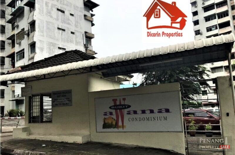Bukit Awana Condo , Freehold, Corner, Balcony with Hillview, Tenanted, Hot Deal For Sale