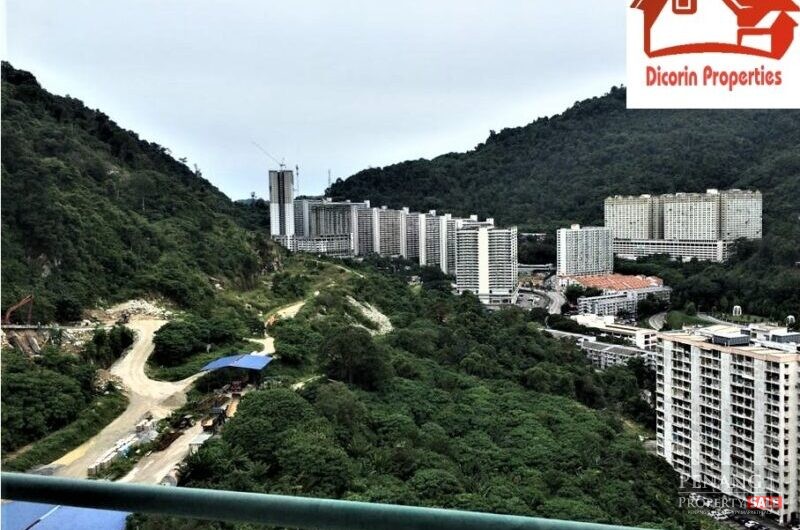 Bukit Awana Condo , Freehold, Corner, Balcony with Hillview, Tenanted, Hot Deal For Sale