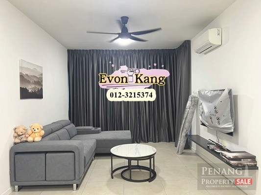 Anggun Residence @ Batu Kawan 1045SF Fully Furnished 2 Parkings