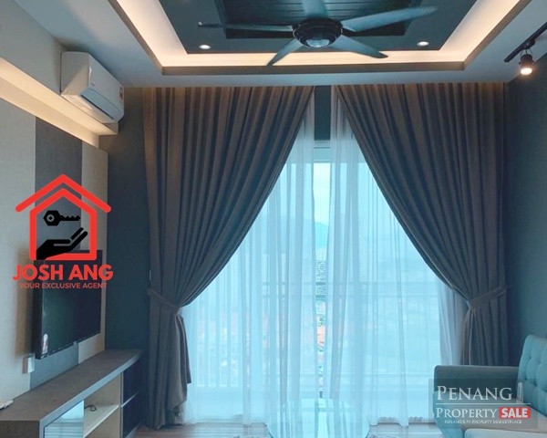 Solaria Residence in Bayan Lepas 1115sqft Fully Furnished Renovated 2 Car parks