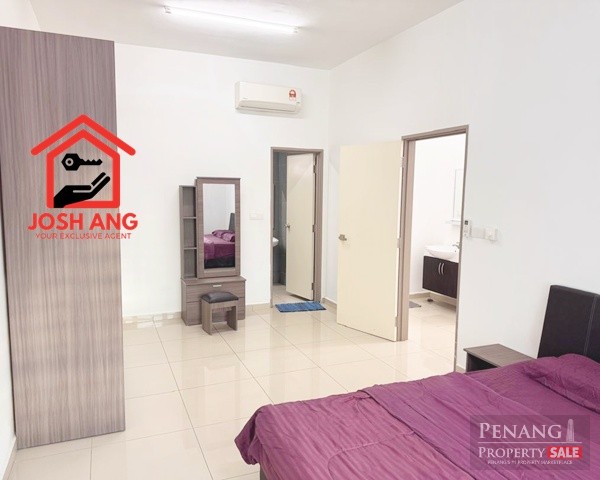 Solaria Residence in Bayan Lepas 1115sqft Fully Furnished Renovated High Floor 2 Car parks
