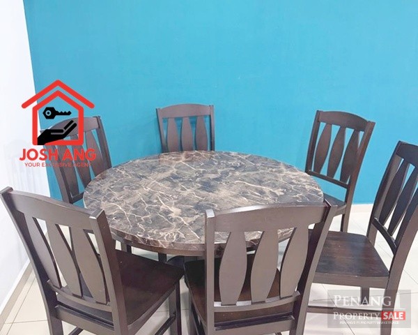 Solaria Residence in Bayan Lepas 1115sqft Fully Furnished Renovated High Floor 2 Car parks