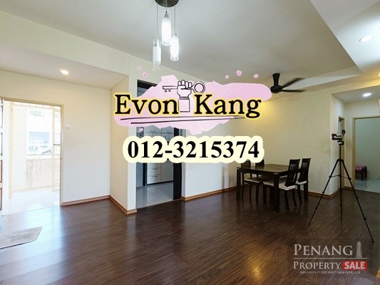 Vistaria Condominium @ Sungai Ara 850SF Partially Furnished 1 Parking