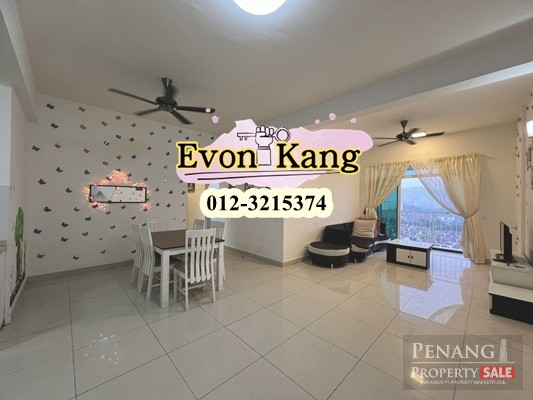 Reflections Condominium @ Bayan Lepas 1260SF Fully Furnished Key Here