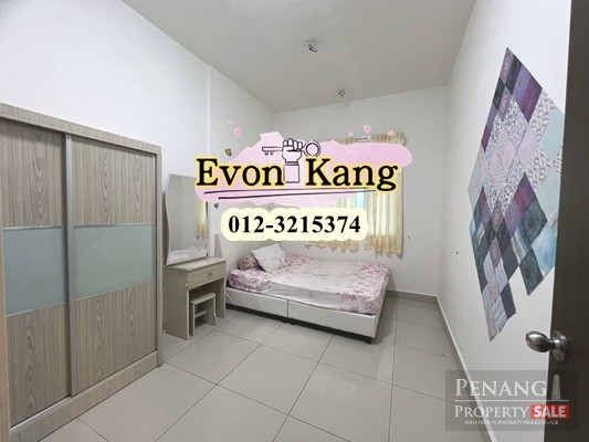 Reflections Condominium @ Bayan Lepas 1260SF Fully Furnished Key Here