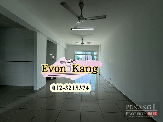 D Zone @ Teluk Kumbar Bayan Lepas 1500SF Bare Unit Key on Hand Unit