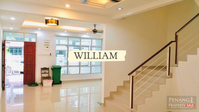 SALE 3 Storey Terrace House Beverly Hill Tanjung Bungah Penang