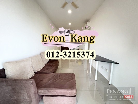 Zen 6 @ Gelugor 1050SF Partially Furnished New New Unit Key on Hand