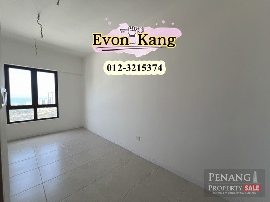 Granito @ Tanjung Bungah 864SF Bare Unit Seaview Key on Hand Unit