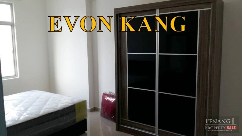 Sierra Residence @ Sungai Ara 1000SF Partially Furnished 2 Parkings