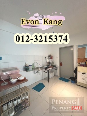 Fairview Residence @ Sungai Ara Bayan Lepas 970SF Bare Unit 2 Parkings