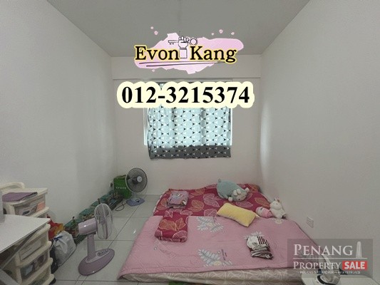 Fairview Residence @ Sungai Ara Bayan Lepas 970SF Bare Unit 2 Parkings