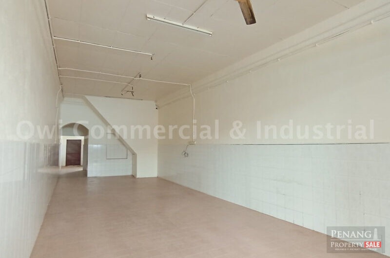 Refurbished Shophouse with Easy Parking Access near Chowrasta Market