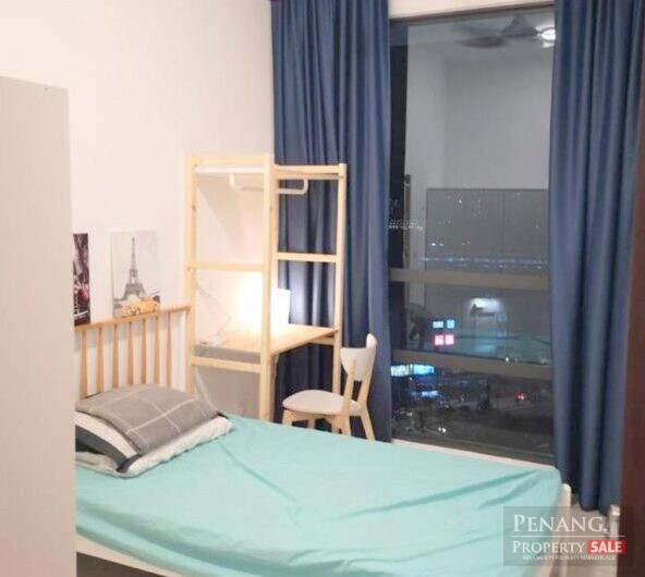 Q1 Queens Residence Bayan Lepas 950 sqft 2 Car Parks Fully Furnished