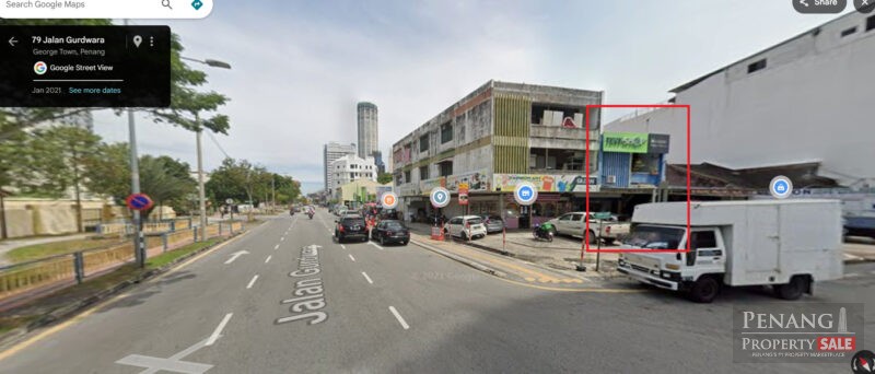 Double-Storey Shophouse on Lebuh Katz, George Town