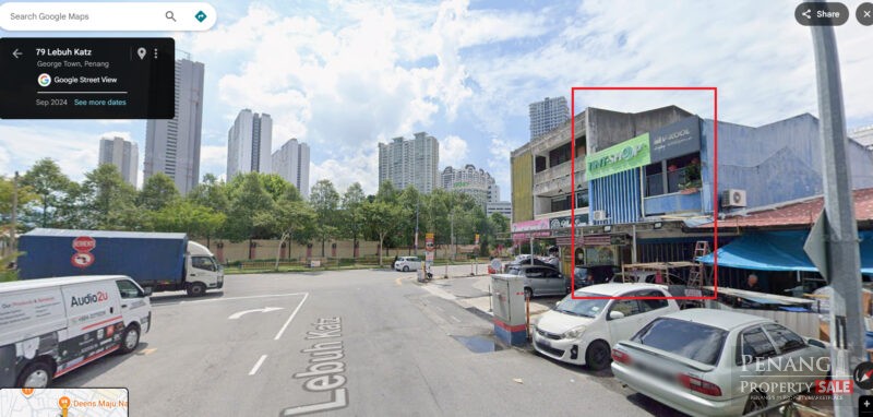 Double-Storey Shophouse on Lebuh Katz, George Town