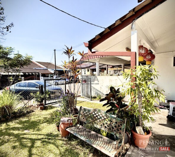 Single-Storey Terrace in Taman Sungai Ara | Cul-de-Sac.