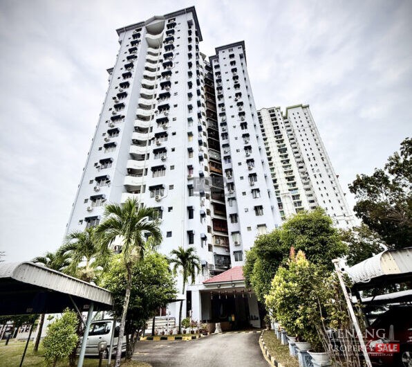 Sri Permai Apartment For Rent on Jalan Free School in Jelutong.