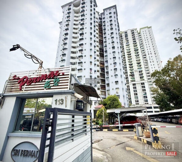Sri Permai Apartment For Rent on Jalan Free School in Jelutong.