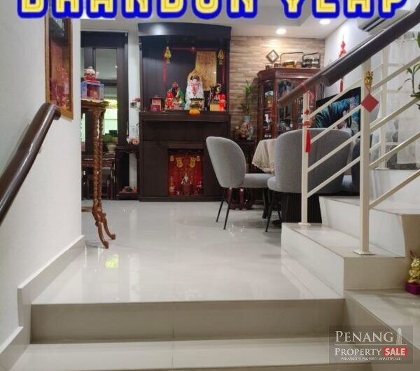 Richmont Residences 3 Storey Terrace With Gated At Jelutong For Sales