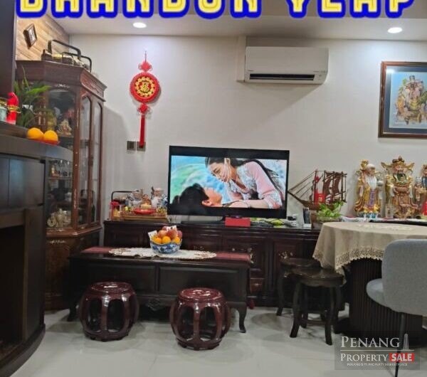 Richmont Residences 3 Storey Terrace With Gated At Jelutong For Sales