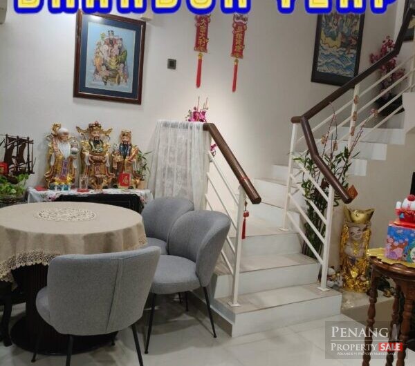 Richmont Residences 3 Storey Terrace With Gated At Jelutong For Sales