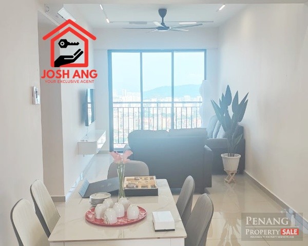 TreeO in Sungai Ara 900sqft Fully Furnished Renovated 2 Car parks Well Maintained Unit