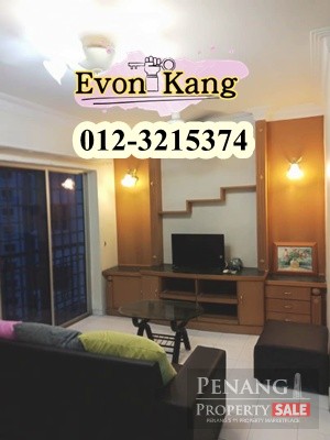 Villa Emas @ Bayan Lepas 850SF Fully Furnished Renovated Corner Unit