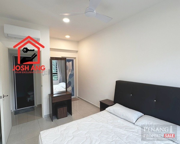 TreeO in Sungai Ara 900sqft Fully Furnished Renovated Mid Floor 2 Car parks