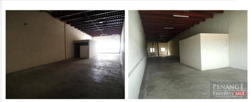 (DESERVE PRICE WITH 2 TONS GOODS LIFT) 4-Storey Shoplot at Bagan Baru, Butterworth For RENT