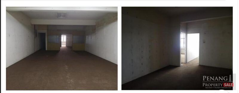 (DESERVE PRICE WITH 2 TONS GOODS LIFT) 4-Storey Shoplot at Bagan Baru, Butterworth For RENT