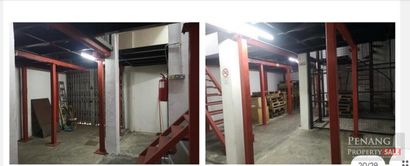 (DESERVE PRICE WITH 2 TONS GOODS LIFT) 4-Storey Shoplot at Bagan Baru, Butterworth For RENT